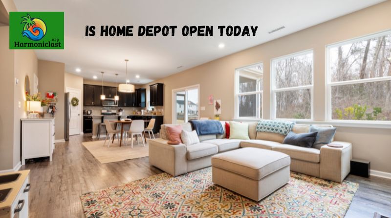 is home depot open today