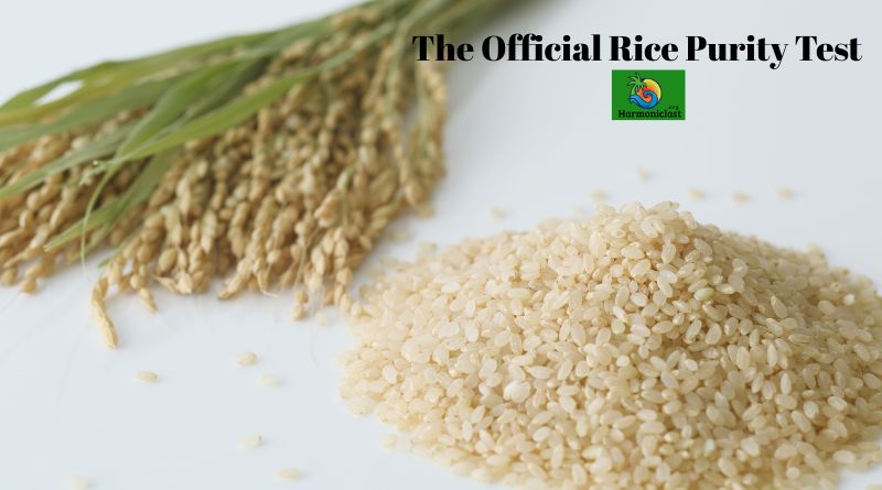 The Official Rice Purity Test